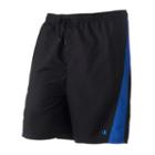 Big & Tall Champion Colorblock Microfiber 2-pocket Swim Trunks, Men's, Size: 5xb, Black