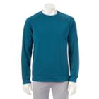 Men's Fila Sport&reg; Alpha Fleece Crew Sweatshirt, Size: Small, Dark Blue