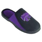 Men's Kansas State Wildcats Scuff Slippers, Size: Large, Black
