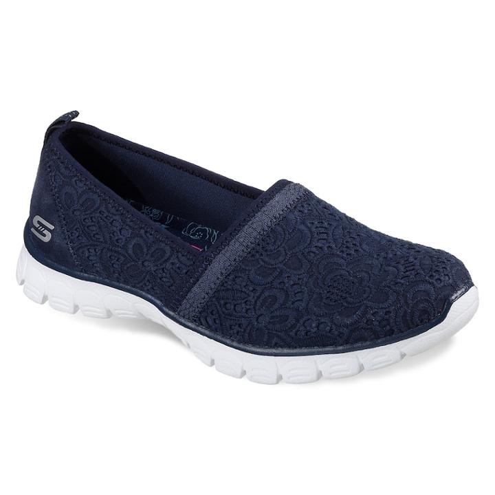 Skechers Ez Flex 3.0 Slip-on A-line Shoe, Women's, Size: 5, Blue (navy)