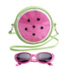 Girls 4-16 Watermelon Crossbody Bag & Sunglasses Set, Girl's, Multicolor