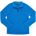 Boys 4-7 French Toast 1/4-zip Fleece Pullover, Boy's, Size: 6, Brt Blue