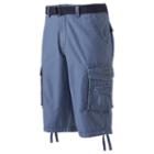 Men's Unionbay Solid Cargo Shorts, Size: 32, Purple Oth