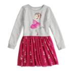 Disney's Fancy Nancy Girls 4-10 Ballerina Tulle Dress By Jumping Beans&reg;, Size: 5, Light Grey