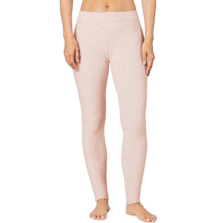 Women's Cuddl Duds Stretch Fleece Leggings, Size: Xl, Orange