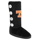 Women's Tennessee Volunteers Button Boots, Size: Medium, Black
