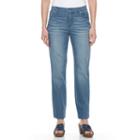 Petite Gloria Vanderbilt Amanda Classic Tapered Jeans, Women's, Size: 12p-short, Light Blue