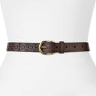 Sonoma Goods For Life&trade; Perforated Belt, Women's, Size: Small, Brown