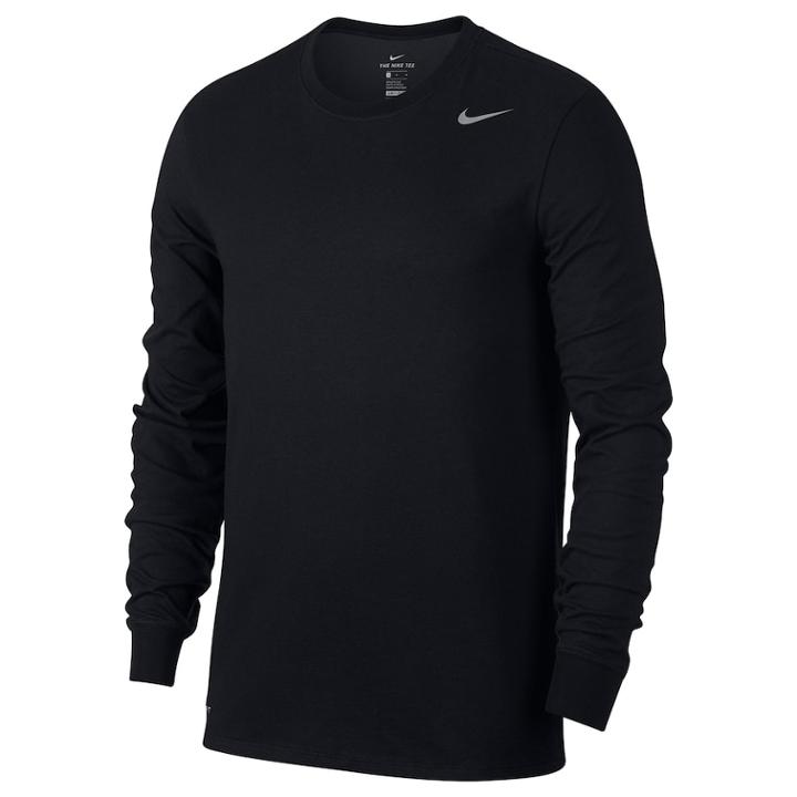 Men's Nike Version 2.0 Dri-fit Tee, Size: Large, Grey (charcoal)