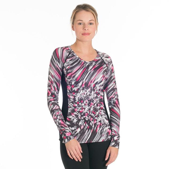 Women's Snow Angel Slimline Scoopneck Base Layer Top, Size: Small, Pink Other
