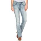 Women's Apt. 9&reg; Embellished Bootcut Jeans, Size: 6 T/l, Med Blue