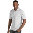 Men's Antigua Inspire Classic-fit Diamond Performance Polo, Size: Small, White