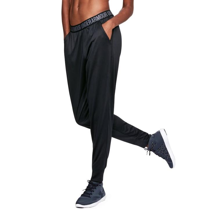 Women's Under Armour Play Up Jogger Pants, Size: Small, Black