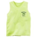 Boys 4-8 Carter's Chest Pocket Graphic Front & Back Tank Top, Boy's, Size: 8, Yellow