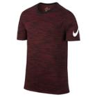 Men's Nike Allover Coder Print Tee, Size: Large, Med Red