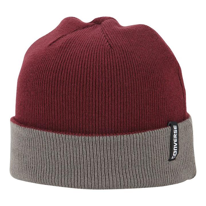 Men's Converse 4-way Reversible Knit Beanie, Purple Oth