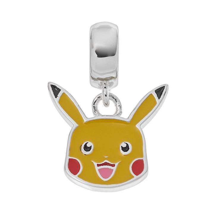 Pokemon Sterling Silver Pikachu Charm, Women's, Multicolor