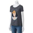 Disney's Juniors' Cinderella I Need A Ride Graphic Tee, Girl's, Size: Xs, Black