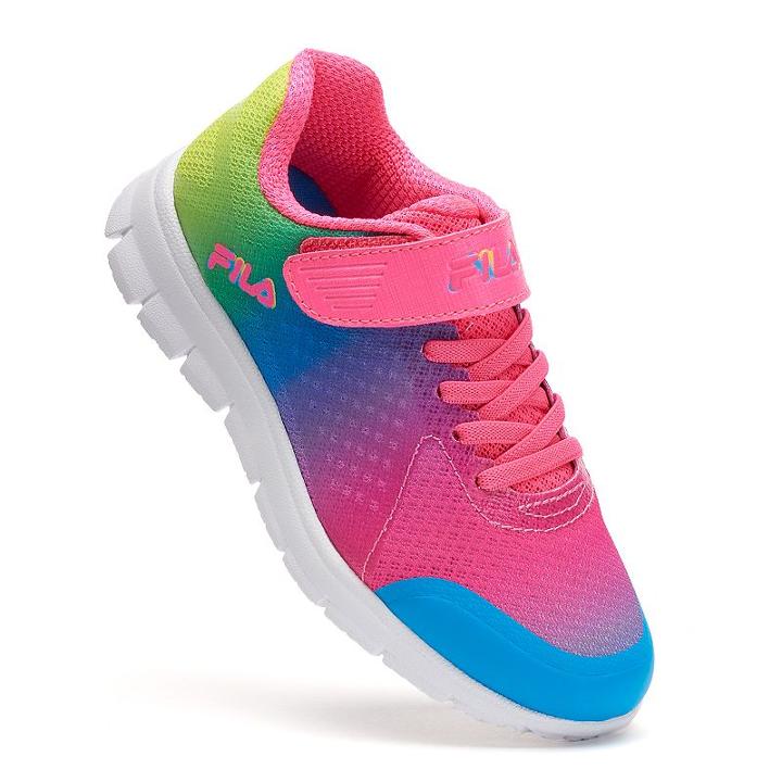 Fila&reg; Faction Girls' Athletic Shoes, Girl's, Size: 12, Light Blue