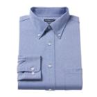 Men's Croft & Barrow&reg; True Comfort Regular-fit Stretch-collar Knit Dress Shirt, Size: 17-34/35, Light Blue