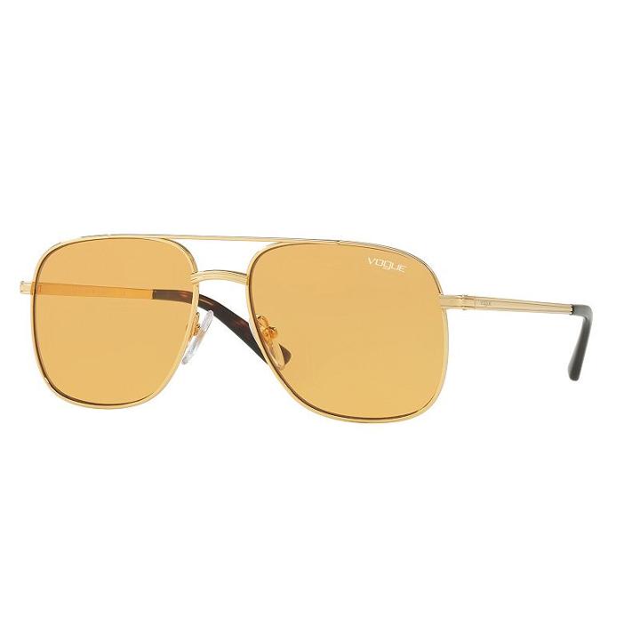 Gigi Hadid For Vogue Vo4083s 55mm Square Pilot Sunglasses, Women's, Yellow Oth