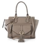 Sonoma Goods For Life&trade; Ruby Wing Tassel Satchel, Women's, Grey