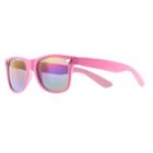Girls So&reg; Retro Square Heart Accent Sunglasses, Girl's, Pink