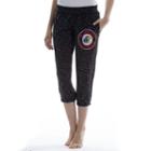 Women's Concepts Sport Kansas Jayhawks Backboard Capri Pants, Size: Xl, Grey (charcoal)