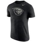 Men's Nike Oregon State Beavers Triblend Stamp Tee, Size: Large, Oxford