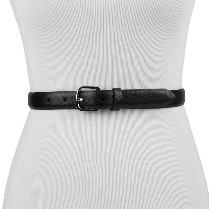 Women's Chaps Dress Stretch Pebbled Belt, Size: Small, Black