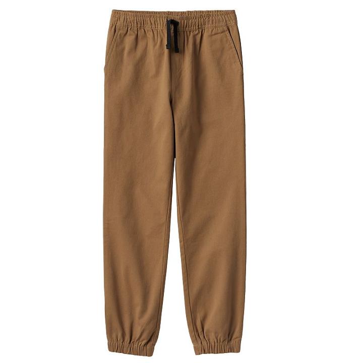 Boys 8-20 Hollywood Jeans Twill Jogger Pants, Boy's, Size: L(14/16), Brown Oth