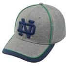 Adult Top Of The World Notre Dame Fighting Irish Memory Fit Cap, Men's, Med Grey