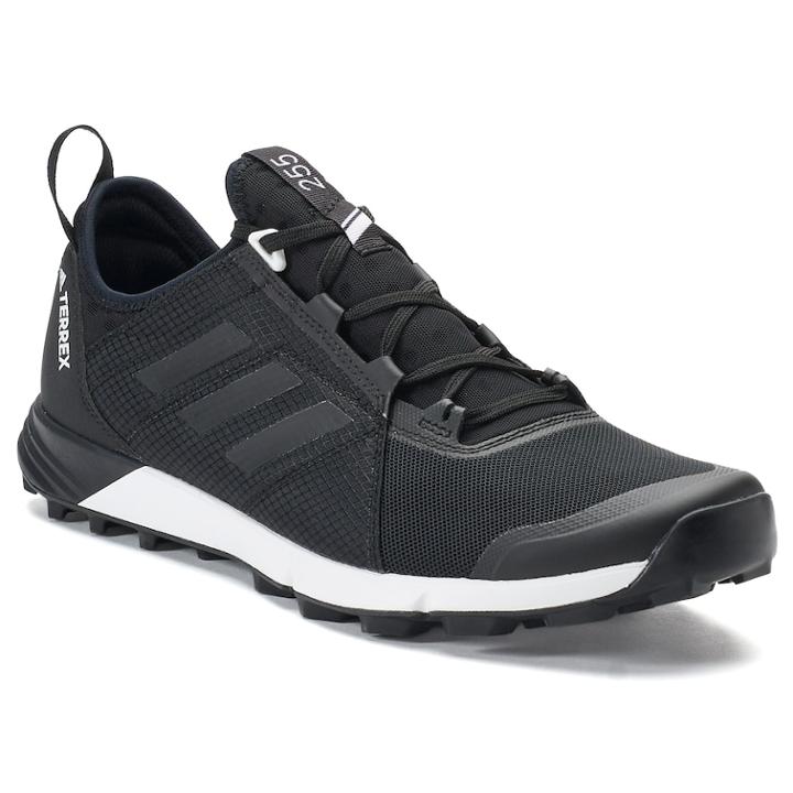 Adidas Outdoor Terrex Agravic Speed Men's Running Shoes, Size: 14, Black
