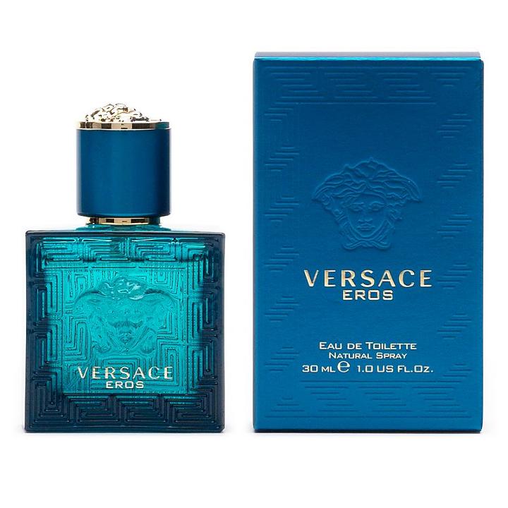 Versace Eros Men's Cologne, Green/white/mint (green/vanilla/mint)