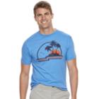 Men's Sonoma Goods For Life&trade; Tropical Graphic Tee, Size: Large, Med Blue