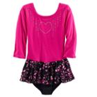 Girls 4-14 Jacques Moret Embellished Falling Petal Skirtall, Size: Xs, Pink