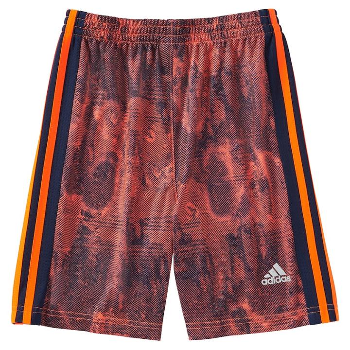 Boys 4-7x Adidas Influencer Shorts, Size: 6, Brt Red