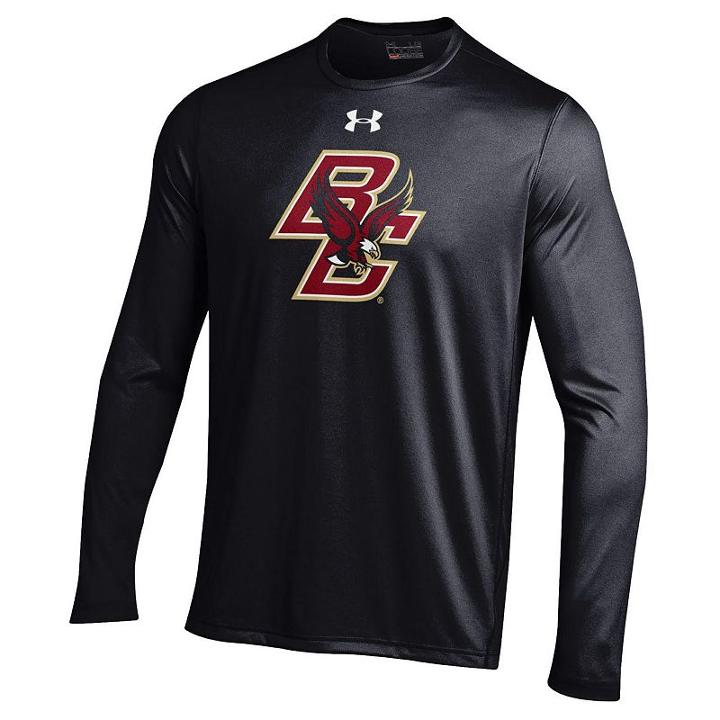 Men's Under Armour Boston College Eagles Tech Long-sleeve Tee, Size: Xxl, Ovrfl Oth