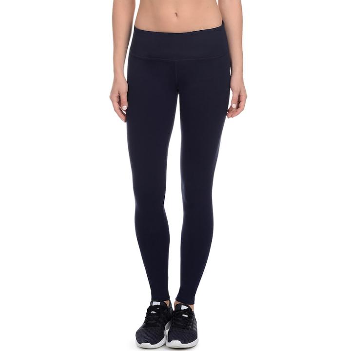 Women's Danskin Yoga Ankle Leggings, Size: Large, Blue (navy)