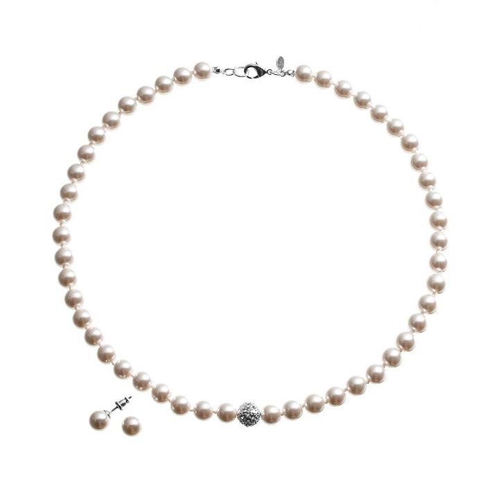 Croft & Barrow&reg; Necklace & Stud Earring Set, Women's, Multicolor