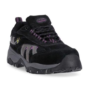Mcrae Industrial Women's Steel-toe Metatarsal Guard Mid Hiking Shoes, Size: Medium (6.5), Black