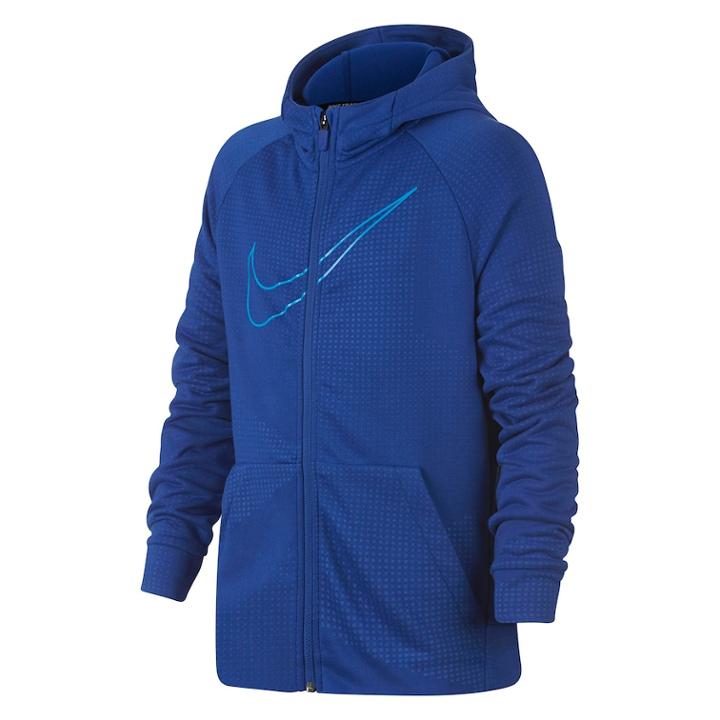 Boys 8-20 Nike Dry Legacy Full-zip Hoodie, Size: Medium, Blue