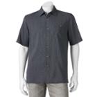 Men's Batik Bay Classic-fit Button-down Shirt, Size: Xxl, Black