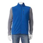 Men's Croft & Barrow&reg; Arctic Fleece Vest, Size: Xl, Dark Blue