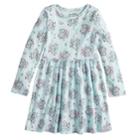 Disney's Frozen Elsa Girls 4-10 Skater Dress By Jumping Beans&reg;, Size: 4, Light Blue