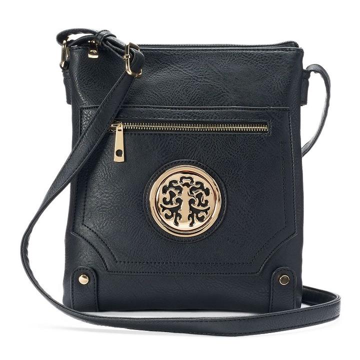 Deluxity Annette Crossbody Bag, Women's, Black