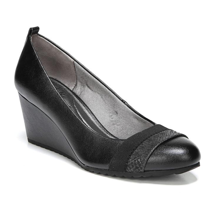 Lifestride Parigi Women's Wedges, Size: Medium (7.5), Black