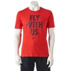 Mens Nike Fly With Us Dri-fit Tee, Men's, Size: Small, Dark Red