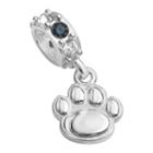 Dayna U Penn State Nittany Lions Sterling Silver Crystal Logo Charm, Women's, Blue