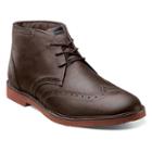 Nunn Bush Dodge Men's Leather Brogue Wingtip Chukka Boots, Size: Medium (12), Brown